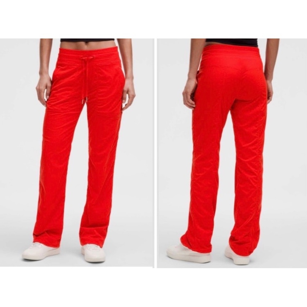 Lululemon Dance Studio Pant Regular Hot Heat Lined Size 6 RARE COLOR